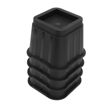 4 Sets Furniture Risers Rubber Antislip 4 Inch Bed Risers for Storage Desk Sofa Chair Washing Machine V1294-YM3117220232311-0421