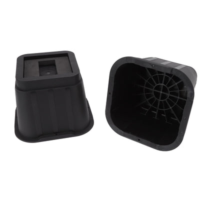 4 Sets Furniture Risers Rubber Antislip 4 Inch Bed Risers for Storage Desk Sofa Chair Washing Machine V1294-YM3117220232311-0421
