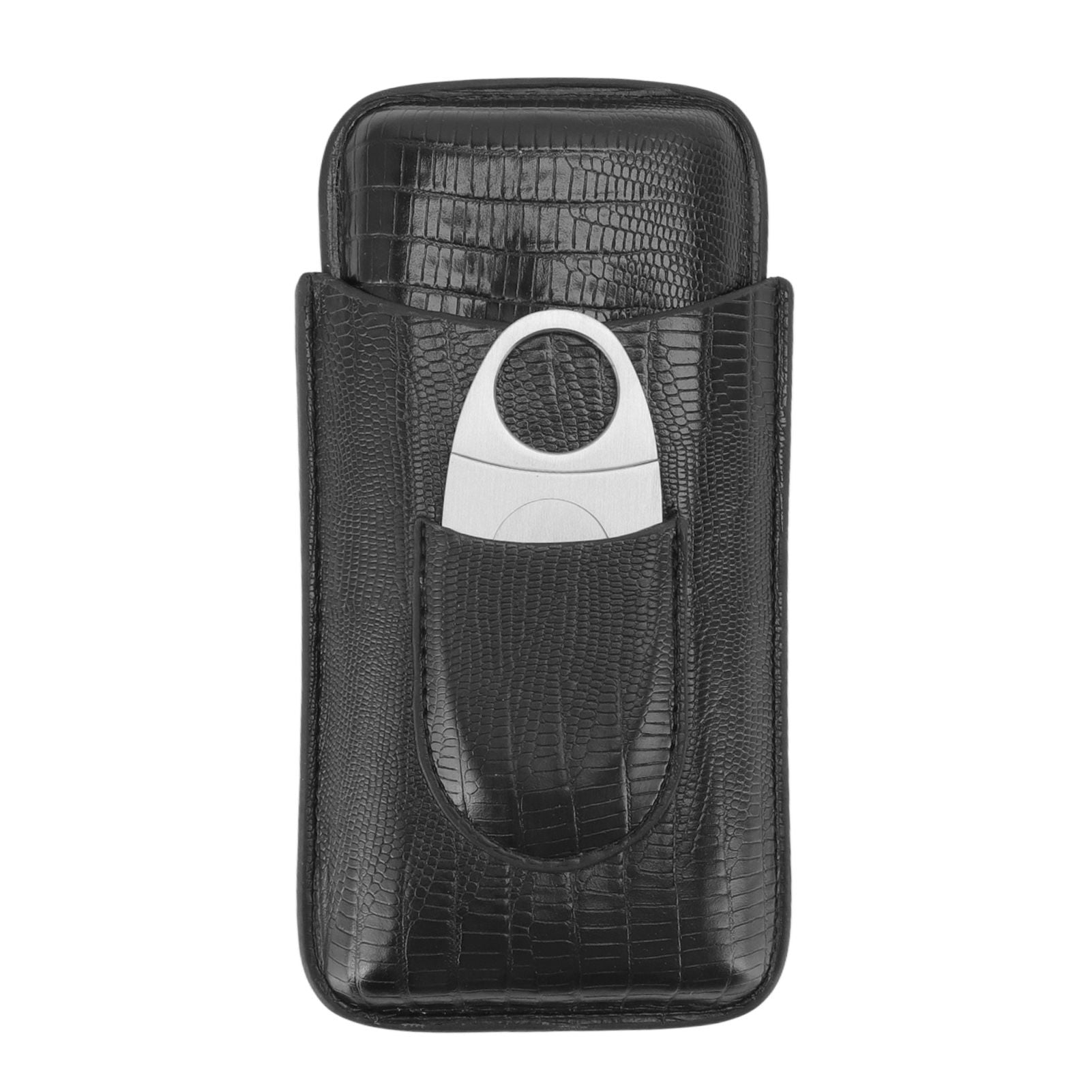 Cigar Leather Case Travel Portable Cigar Holder with Cigar Cutter Accessories Set for Gift Giving V1294-YM3117220233911-0421