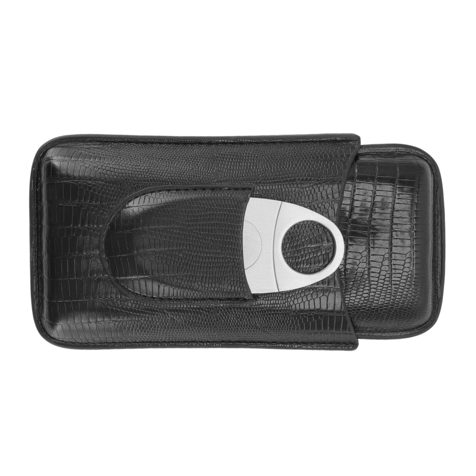 Cigar Leather Case Travel Portable Cigar Holder with Cigar Cutter Accessories Set for Gift Giving V1294-YM3117220233911-0421
