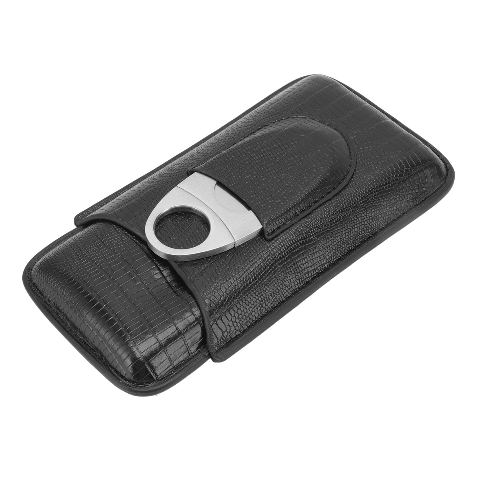 Cigar Leather Case Travel Portable Cigar Holder with Cigar Cutter Accessories Set for Gift Giving V1294-YM3117220233911-0421