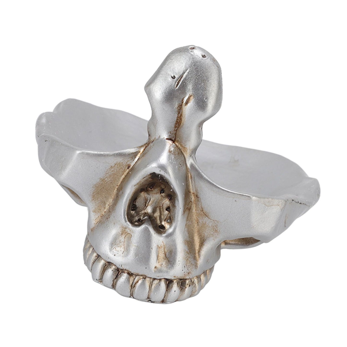 Skull Glasses Stand Decorative Synthetic Resin Statue Eyeglasses Display Holder for Home Office V1294-YM3117220234111-0421