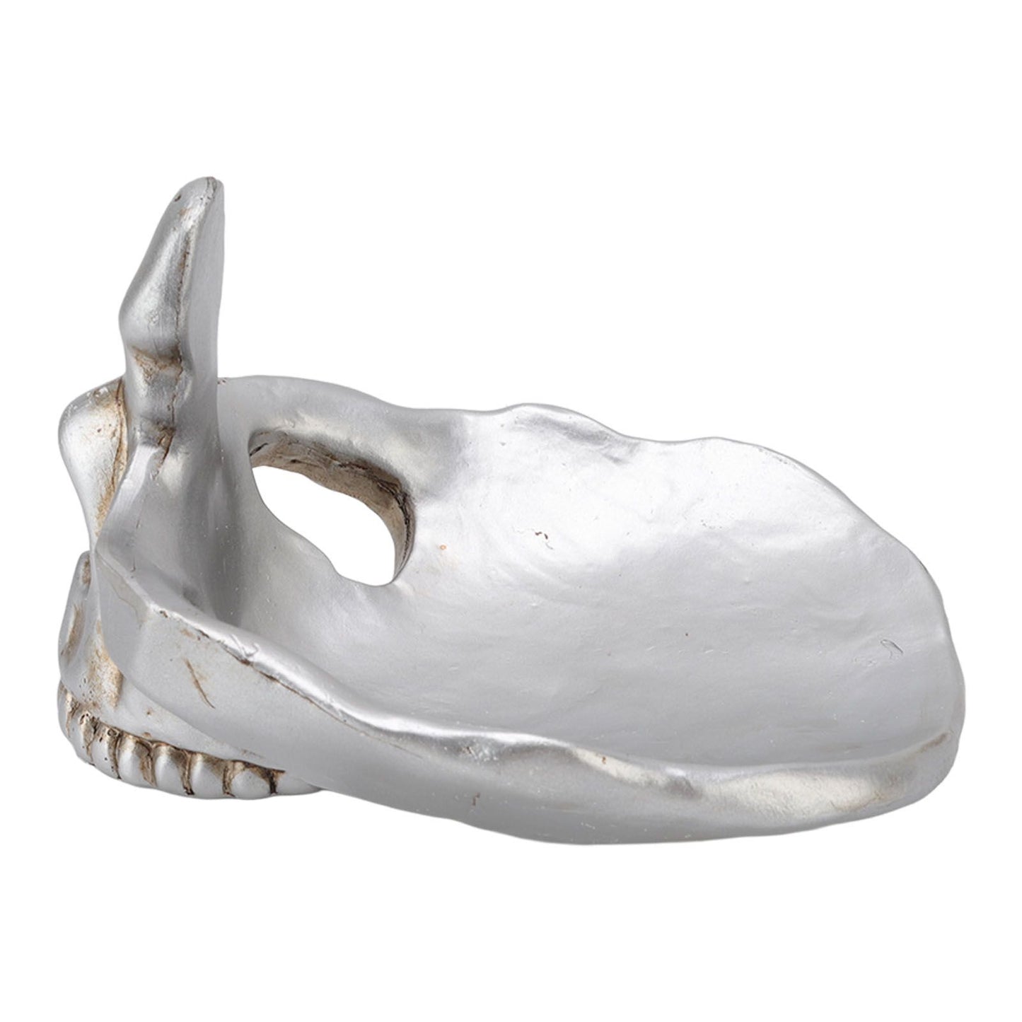 Skull Glasses Stand Decorative Synthetic Resin Statue Eyeglasses Display Holder for Home Office V1294-YM3117220234111-0421