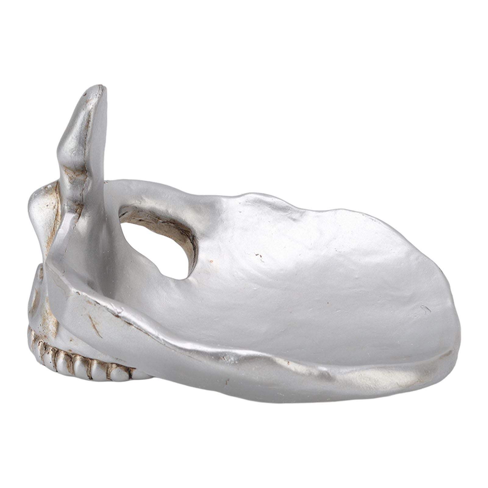 Skull Glasses Stand Decorative Synthetic Resin Statue Eyeglasses Display Holder for Home Office V1294-YM3117220234111-0421