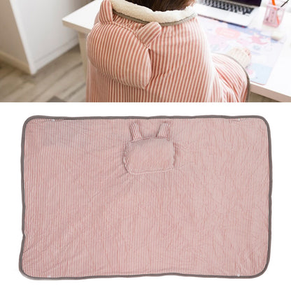 Heating Blanket Electric Warming Soft Washable Heating Shawl Wrap for Shoulder Neck Office Pink Bunny V1294-YM3117220235411-0421