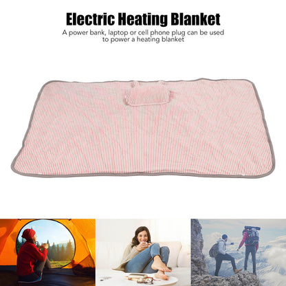 Heating Blanket Electric Warming Soft Washable Heating Shawl Wrap for Shoulder Neck Office Pink Bunny V1294-YM3117220235411-0421