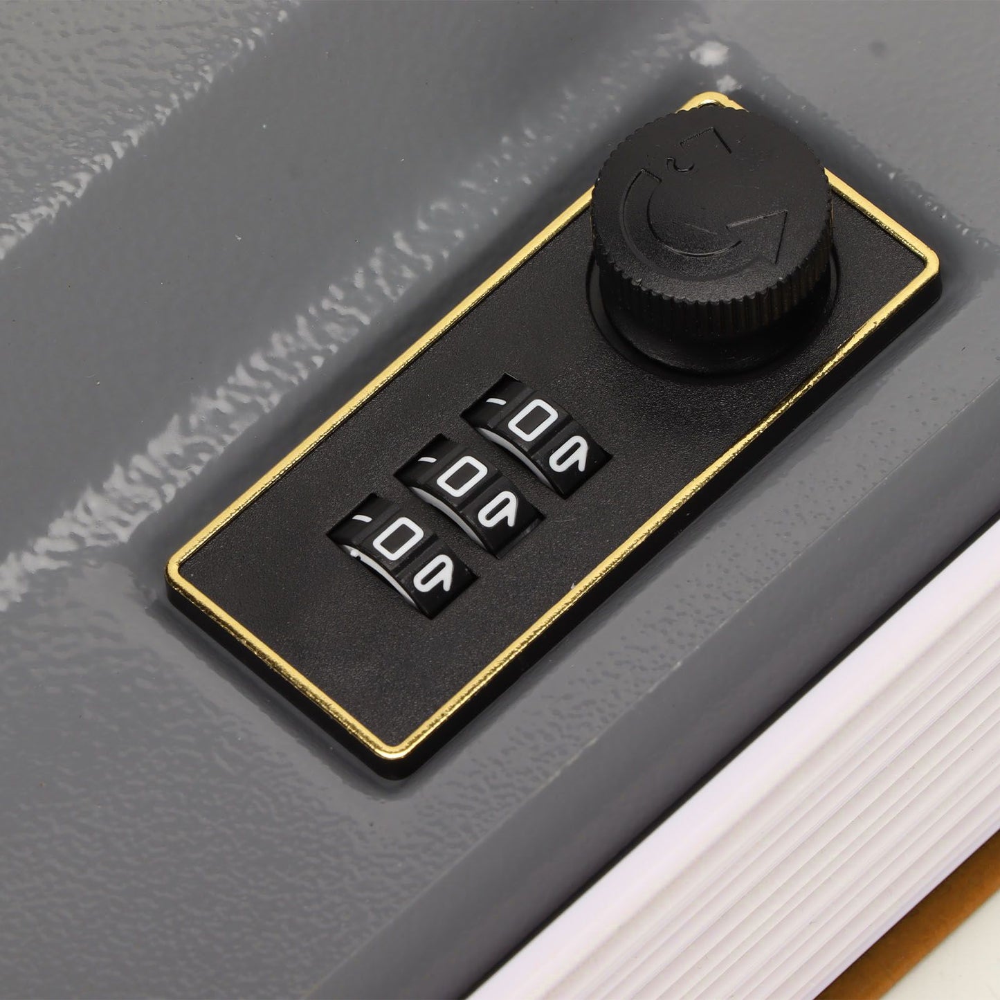 Book Safe Small Diversion Book Safe Storage Lock Box Money Coins Cards Hiding Box with Combination Lock Brown V1294-YM3117220236012-0421