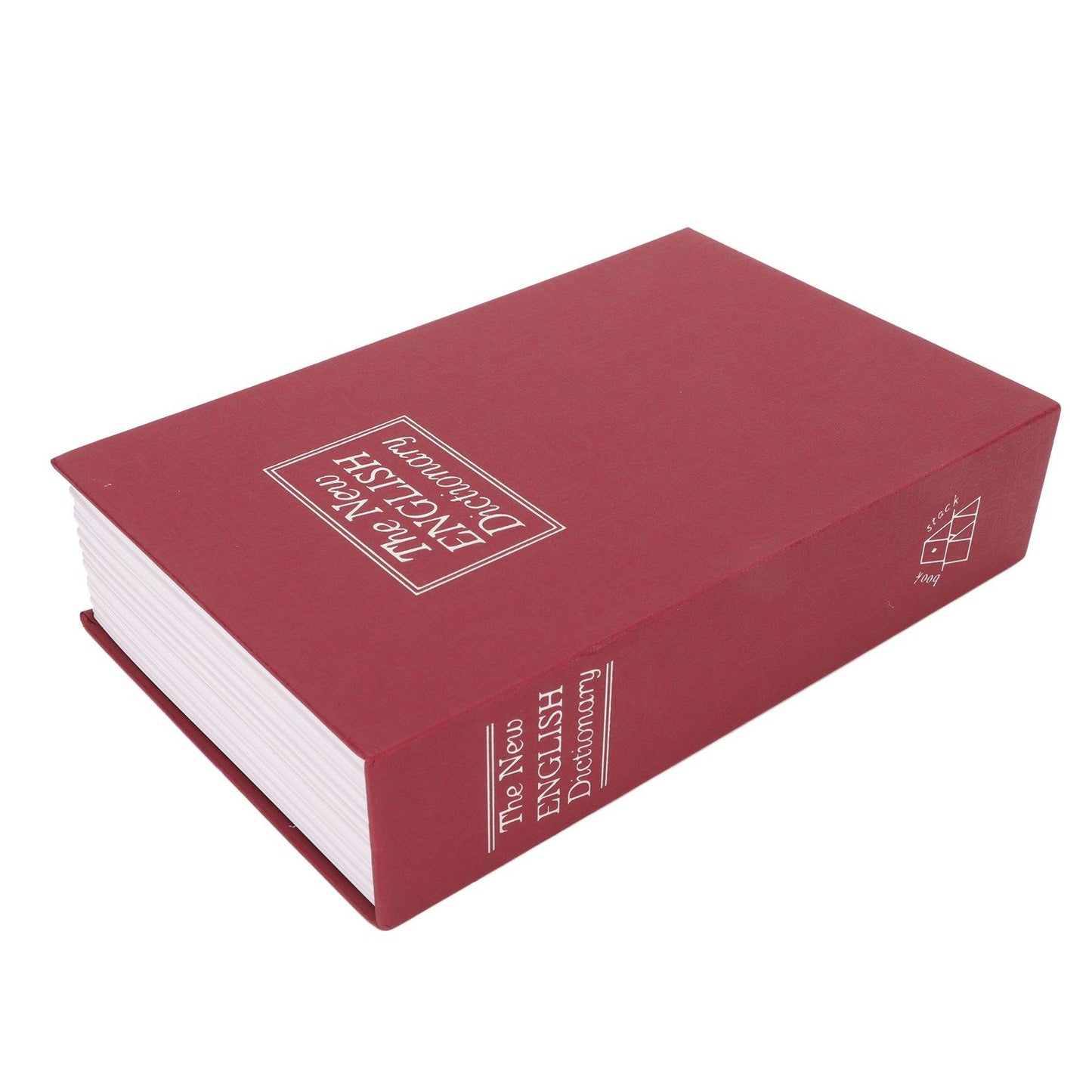 Book Safe Stainless Steel Liner Decorative ABS Material Humanized Design Protective Soft Touch Savings Bank V1294-YM3117220236111-0421