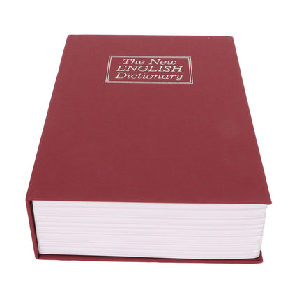 Book Safe Stainless Steel Liner Decorative ABS Material Humanized Design Protective Soft Touch Savings Bank V1294-YM3117220236111-0421