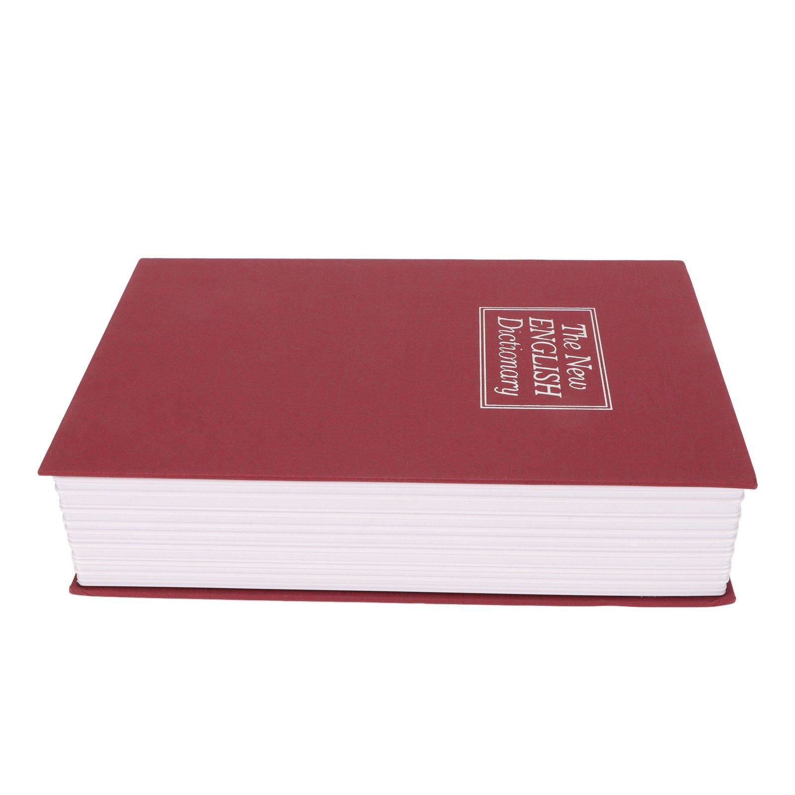 Book Safe Stainless Steel Liner Decorative ABS Material Humanized Design Protective Soft Touch Savings Bank V1294-YM3117220236111-0421