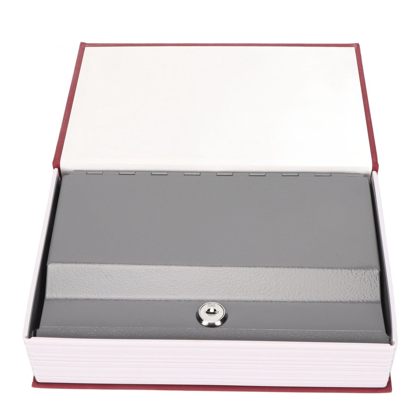 Book Safe Stainless Steel Liner Decorative ABS Material Humanized Design Protective Soft Touch Savings Bank V1294-YM3117220236111-0421