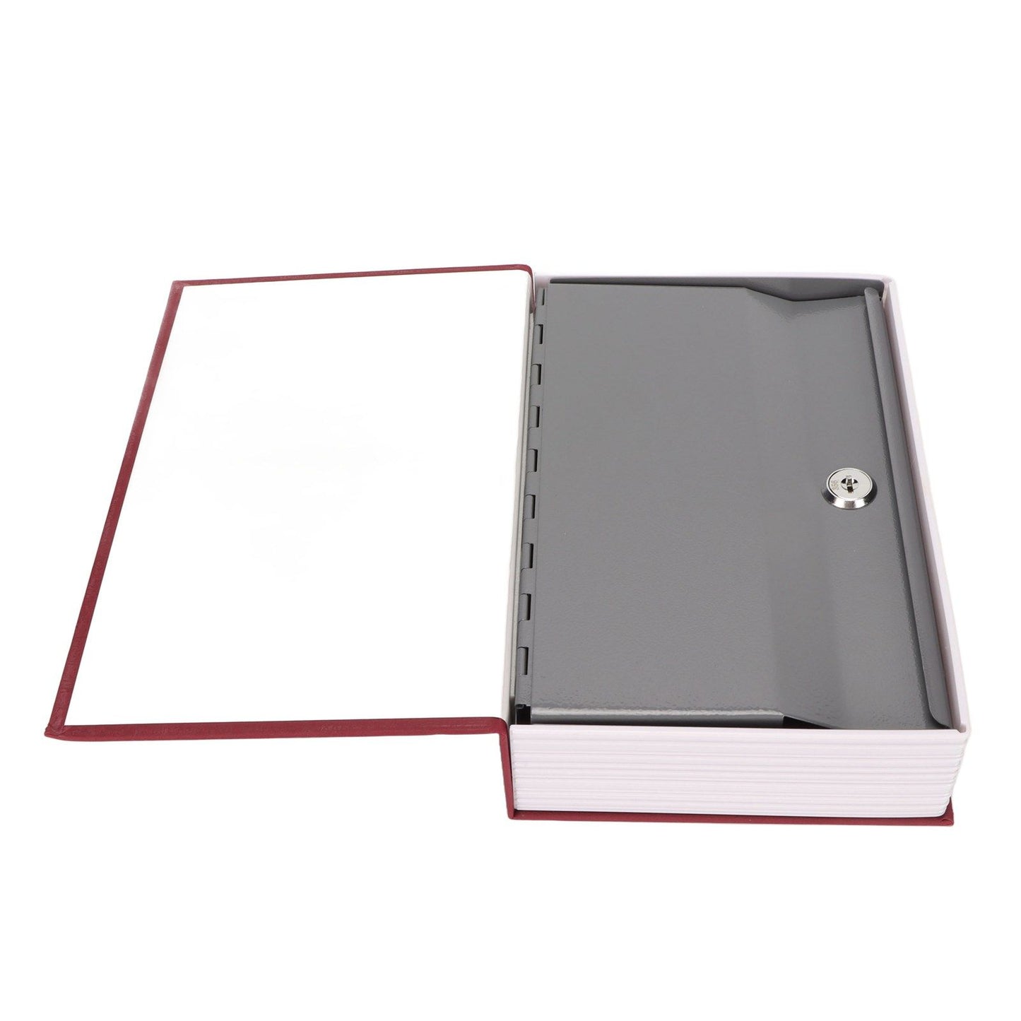 Book Safe Stainless Steel Liner Decorative ABS Material Humanized Design Protective Soft Touch Savings Bank V1294-YM3117220236111-0421