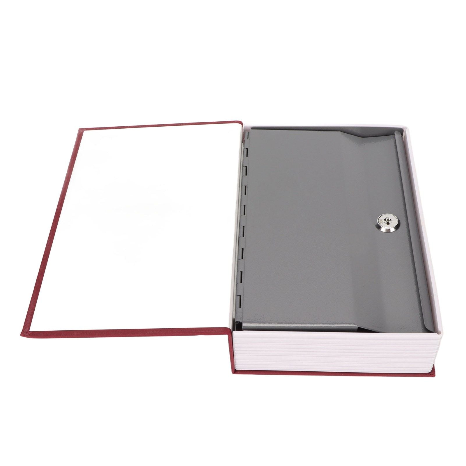 Book Safe Stainless Steel Liner Decorative ABS Material Humanized Design Protective Soft Touch Savings Bank V1294-YM3117220236111-0421