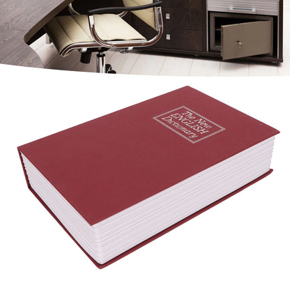 Book Safe Stainless Steel Liner Decorative ABS Material Humanized Design Protective Soft Touch Savings Bank V1294-YM3117220236111-0421