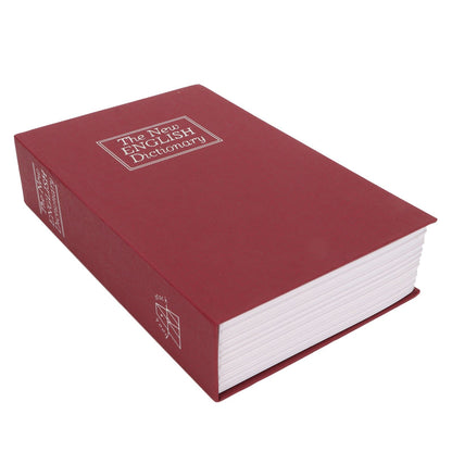 Book Safe Stainless Steel Liner Decorative ABS Material Humanized Design Protective Soft Touch Savings Bank V1294-YM3117220236111-0421