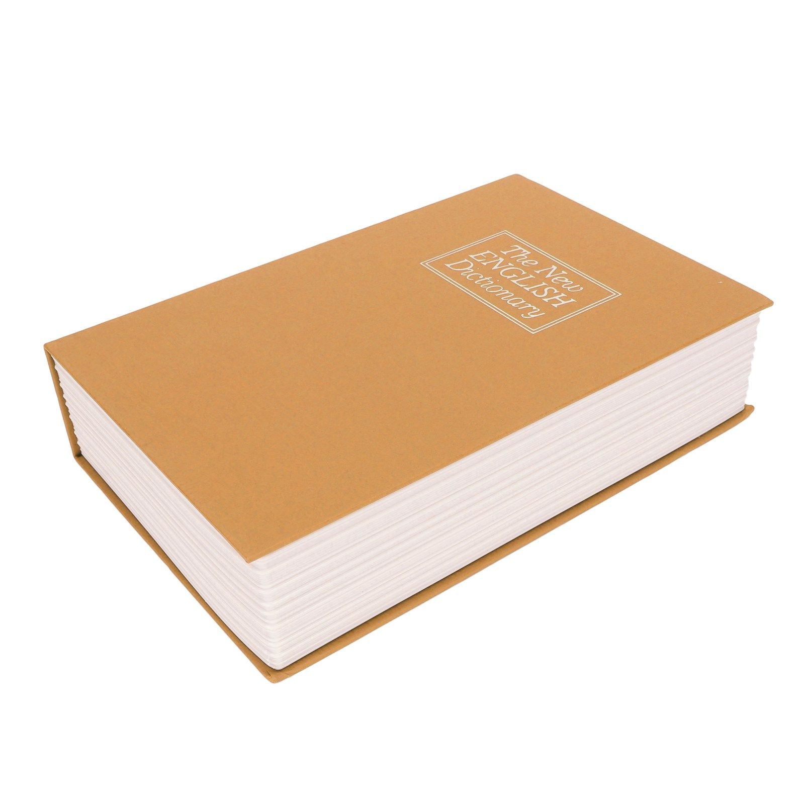 Book Safe Stainless Steel Liner Decorative ABS Material Humanized Design Protective Soft Touch Savings Bank V1294-YM3117220236112-0421