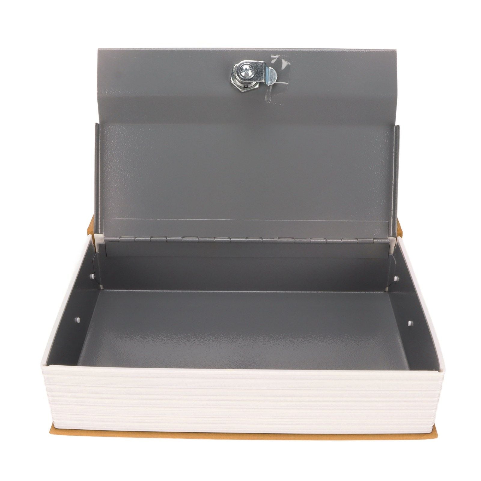 Book Safe Stainless Steel Liner Decorative ABS Material Humanized Design Protective Soft Touch Savings Bank V1294-YM3117220236112-0421