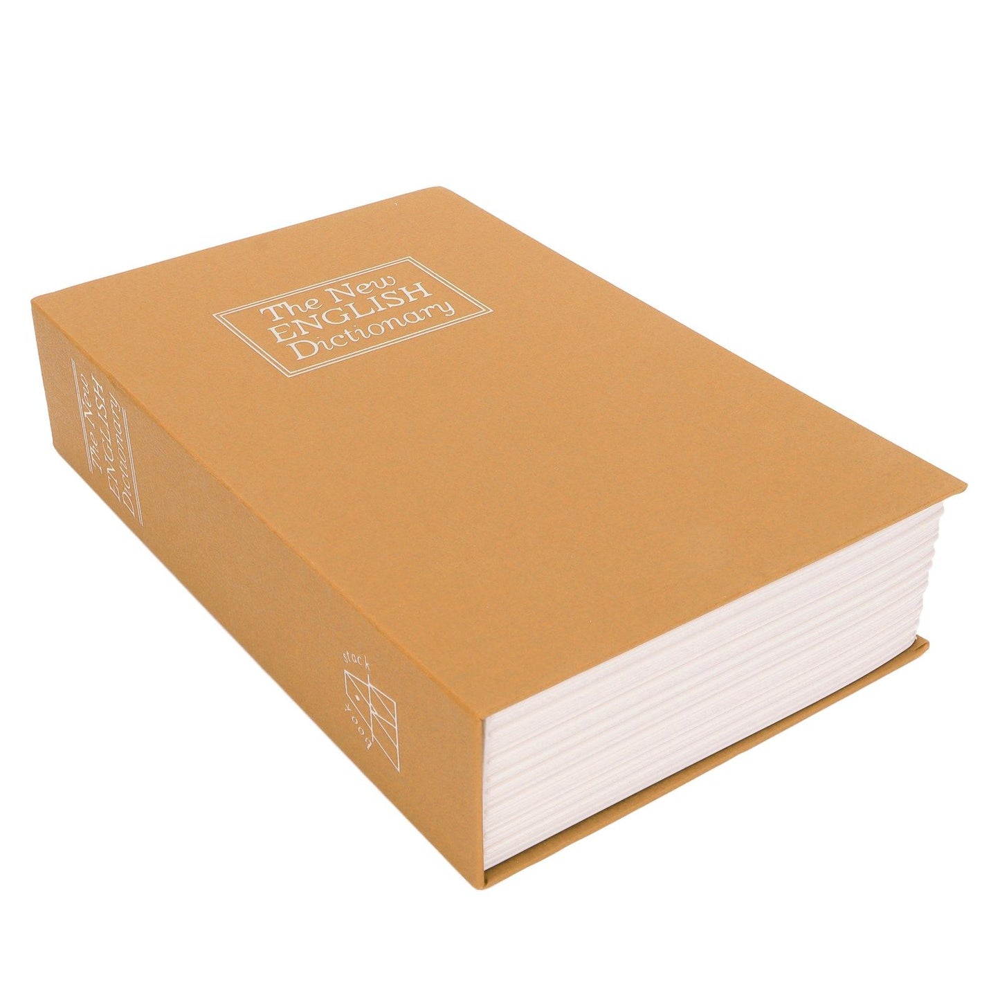 Book Safe Stainless Steel Liner Decorative ABS Material Humanized Design Protective Soft Touch Savings Bank V1294-YM3117220236112-0421
