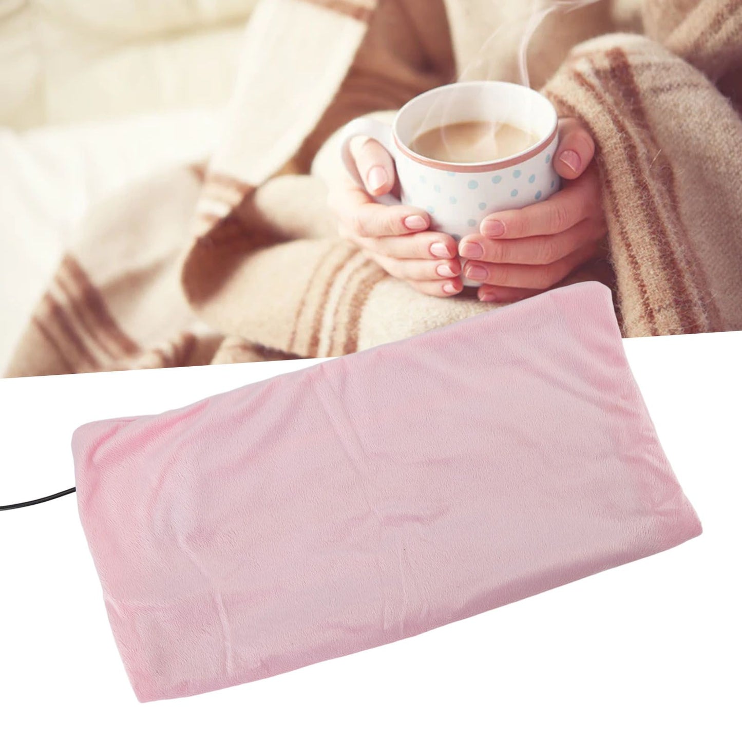 Electric Blanket USB Power Supply Low Voltage Heating Blanket Home Electric Warming Pad Pink V1294-YM3117220236311-0421