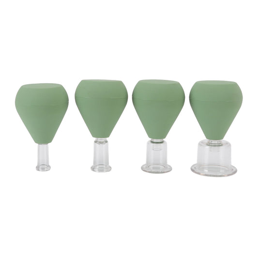 4Pcs Facial Cupping Therapy Set Help Sleep Tighten Skin Reduce Fine Lines Face Vacuum Suction Cup for Home V1294-YM3117220237611-0421