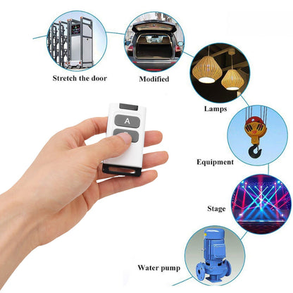 RF Remote Control Switch 433MHZ Prevent Interference Universal Wireless Remote for Light Home Appliance DIY 2 V1294-YM3117220238312-0421