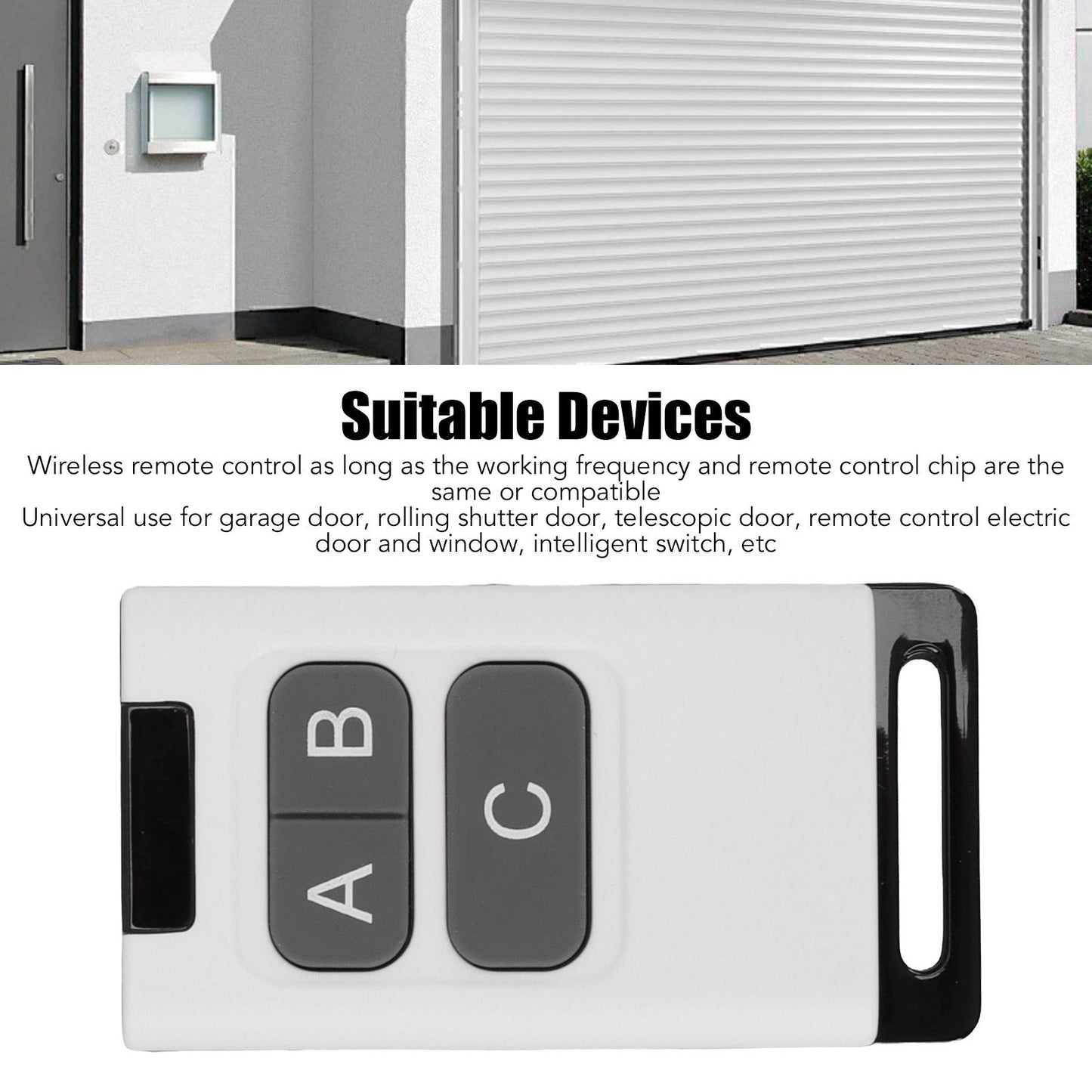 RF Remote Control Switch 433MHZ Prevent Interference Universal Wireless Remote for Light Home Appliance DIY 3 V1294-YM3117220238313-0421