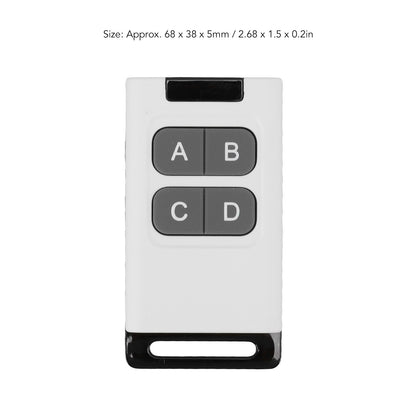 RF Remote Control Switch 433MHZ Prevent Interference Universal Wireless Remote for Light Home Appliance DIY 4 V1294-YM3117220238314-0421
