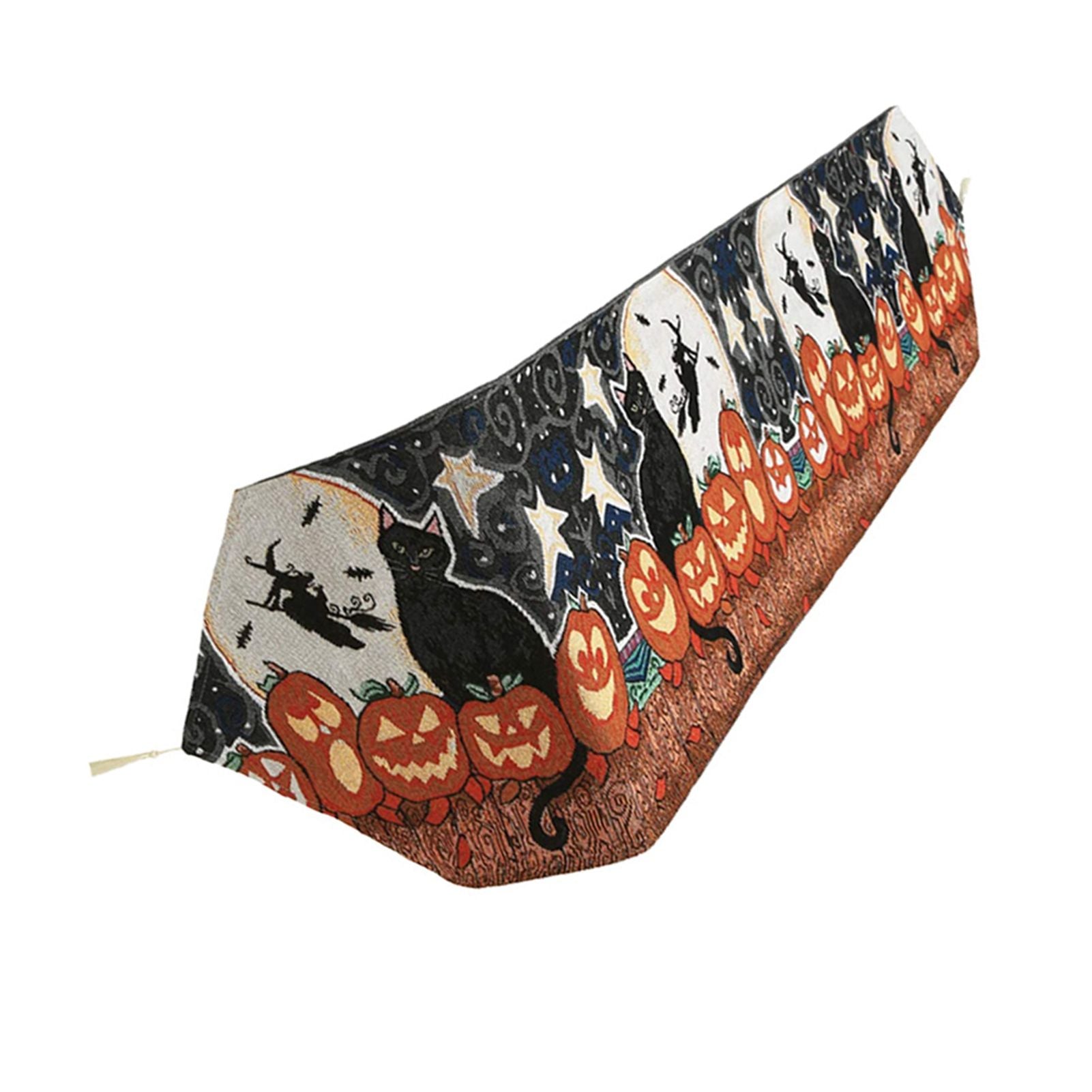 Table Runner Cotton and Linen for Halloween Decorations Home Dining Table 33x180cm V1294-YM3117220238511-0421