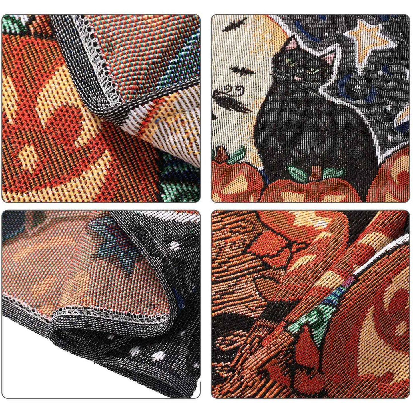 Table Runner Cotton and Linen for Halloween Decorations Home Dining Table 33x180cm V1294-YM3117220238511-0421