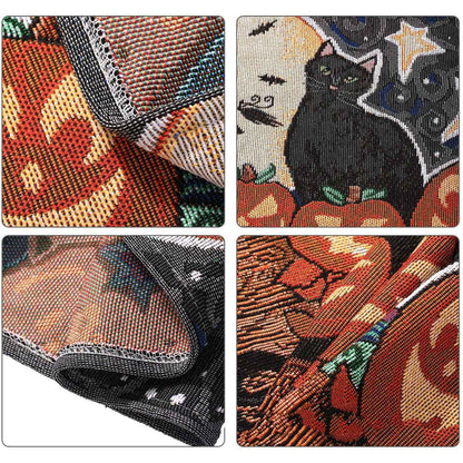 Table Runner Cotton and Linen for Halloween Decorations Home Dining Table 33x180cm V1294-YM3117220238511-0421