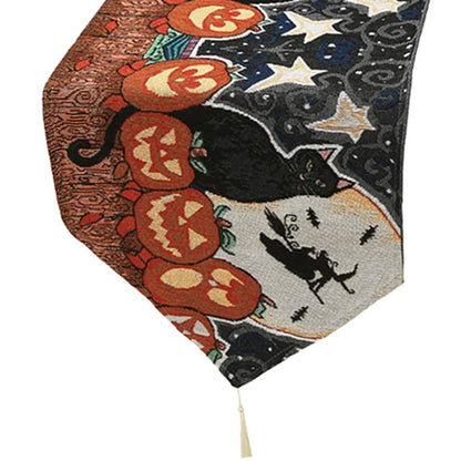 Table Runner Cotton and Linen for Halloween Decorations Home Dining Table 33x180cm V1294-YM3117220238511-0421