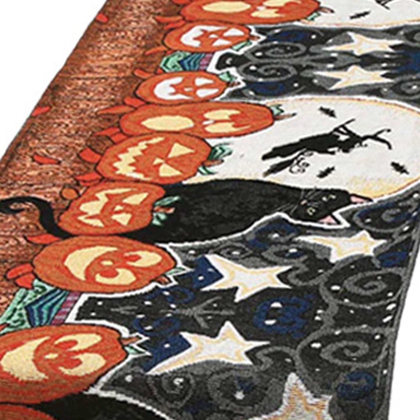 Table Runner Cotton and Linen for Halloween Decorations Home Dining Table 33x180cm V1294-YM3117220238511-0421