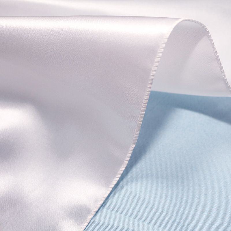 Tablecloth Rectangle White Table Cover Cloth Polyester 145x305cm for Dining Room Wedding Banquet Hotel V1294-YM3117220238611-0421
