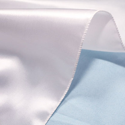 Tablecloth Rectangle White Table Cover Cloth Polyester 145x305cm for Dining Room Wedding Banquet Hotel V1294-YM3117220238611-0421