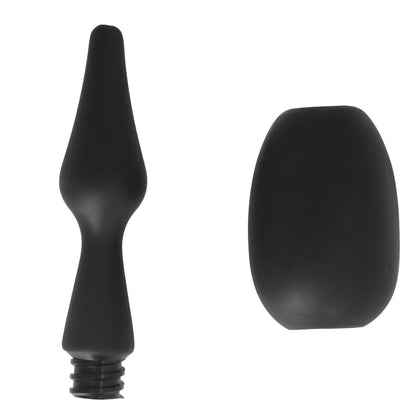 Anal Douche Soft Silicone Reusable Back Flow Prevention Anal Vaginal Cleaner for Colon Cleansing Detox V1294-YM3117220239811-0421