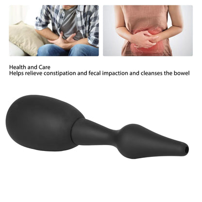 Anal Douche Soft Silicone Reusable Back Flow Prevention Anal Vaginal Cleaner for Colon Cleansing Detox V1294-YM3117220239811-0421