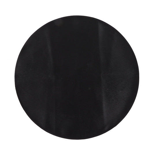 Grill Mat Fireproof High Temperature Resistance Washable Reusable Round BBQ Mat Black 24in / 60cm Dia V1294-YM3117220240711-0421