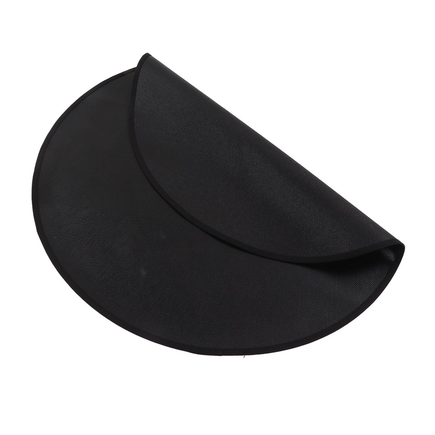Grill Mat Fireproof High Temperature Resistance Washable Reusable Round BBQ Mat Black 24in / 60cm Dia V1294-YM3117220240711-0421