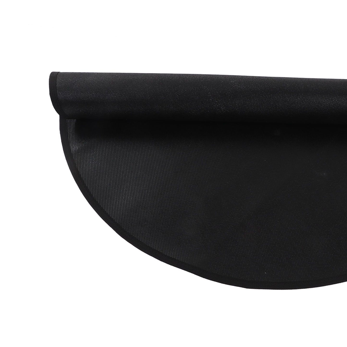 Grill Mat Fireproof High Temperature Resistance Washable Reusable Round BBQ Mat Black 24in / 60cm Dia V1294-YM3117220240711-0421