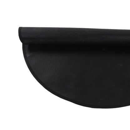 Grill Mat Fireproof High Temperature Resistance Washable Reusable Round BBQ Mat Black 24in / 60cm Dia V1294-YM3117220240711-0421