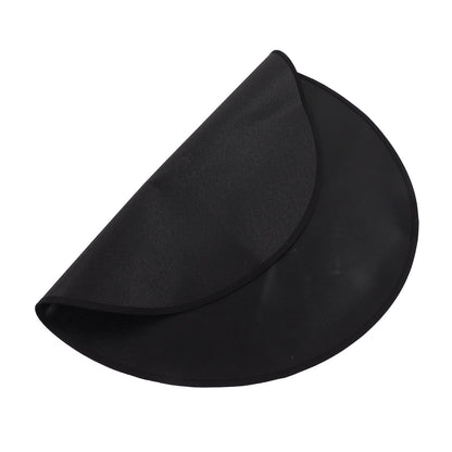 Grill Mat Fireproof High Temperature Resistance Washable Reusable Round BBQ Mat Black 32in / 82cm Dia V1294-YM3117220240712-0421