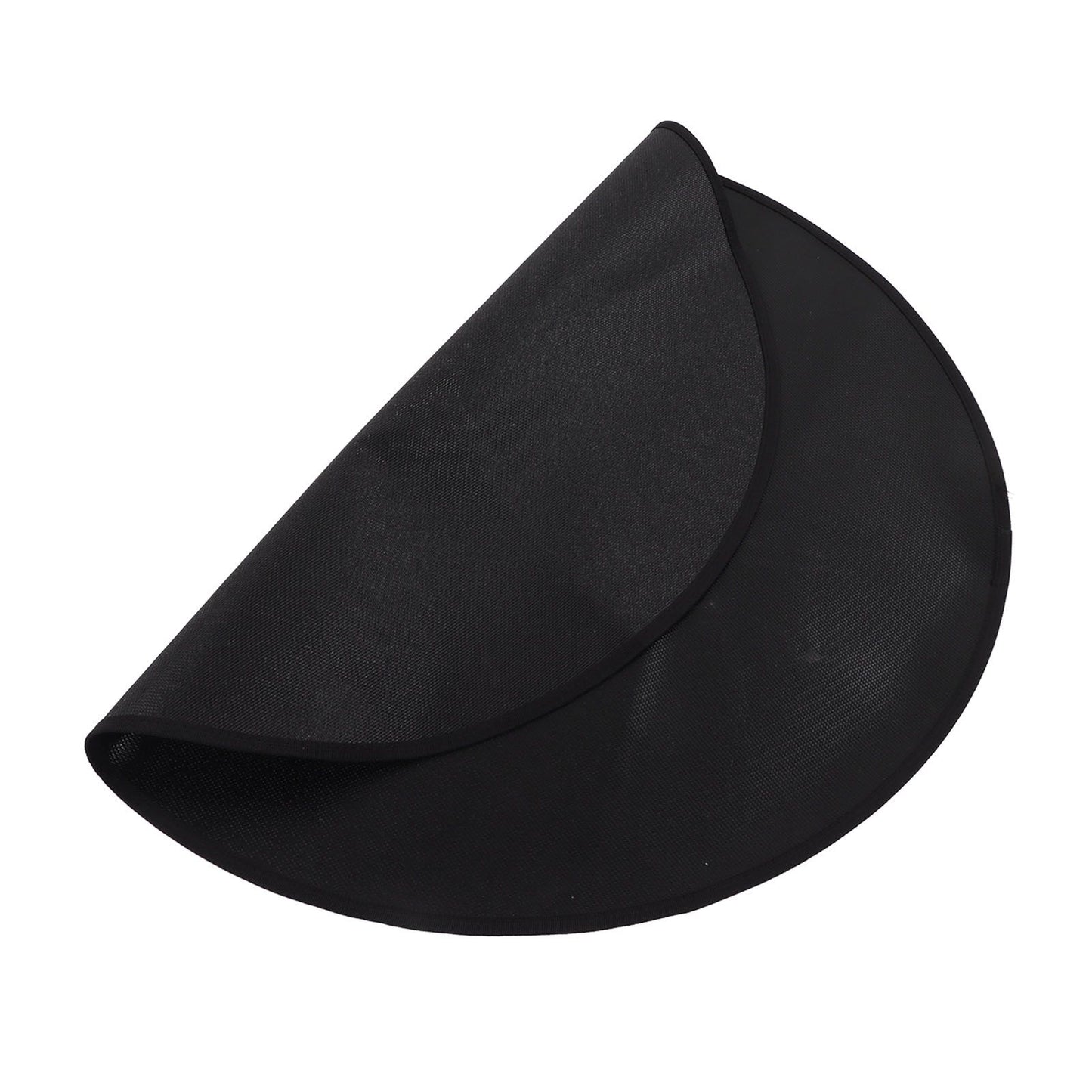 Grill Mat Fireproof High Temperature Resistance Washable Reusable Round BBQ Mat Black 36in / 92cm Dia V1294-YM3117220240713-0421