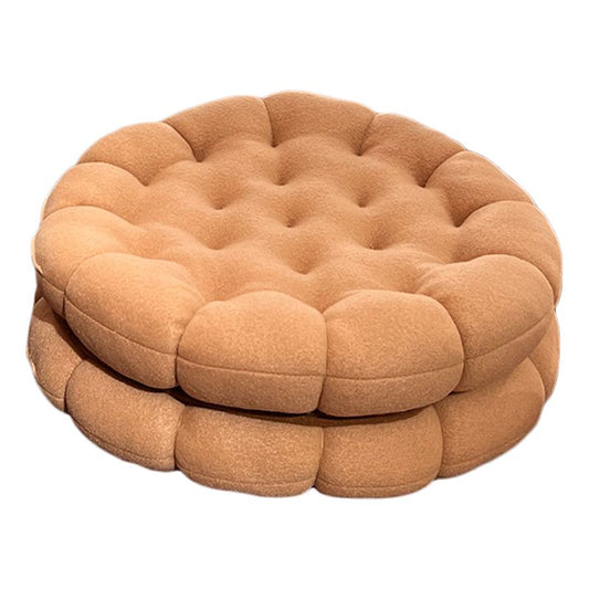 Cookie Cushion Cute Soft Breathable PP Cotton Filling Seating Cushion for Dormitory Bedroom Bedside 450g V1294-YM3117220240912-0421