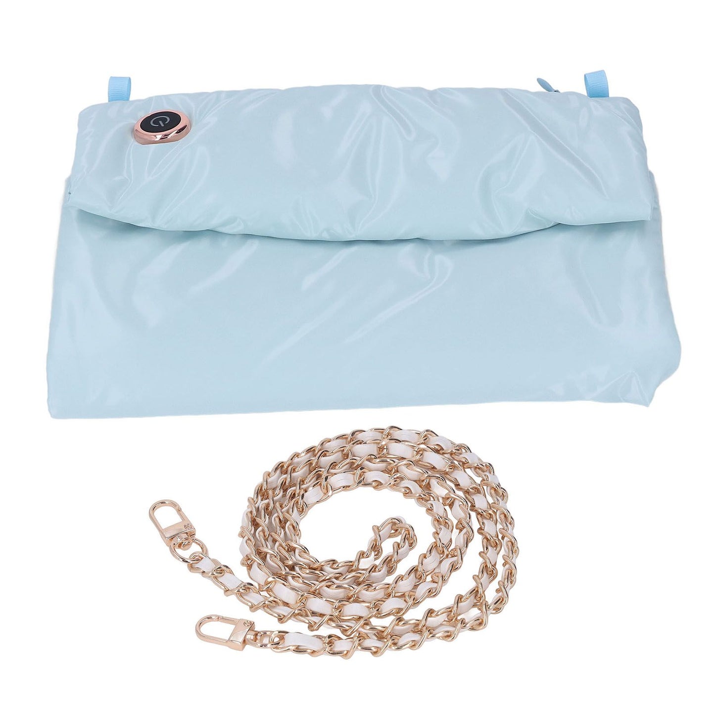 Office Hand Electric Heated Warming Bag USB Lightweight Portable Fashionable Home Heating Hand Muff Blue V1294-YM3117220241013-0421
