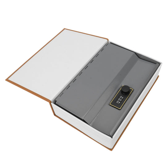 Diversion Book Safe Large Size Dictionary Style Stainless Steel Book Safe Combination Lock for Coins Card V1294-YM3117220242912-0421