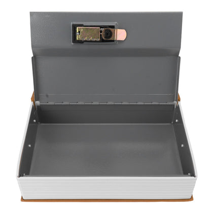 Diversion Book Safe Large Size Dictionary Style Stainless Steel Book Safe Combination Lock for Coins Card V1294-YM3117220242912-0421