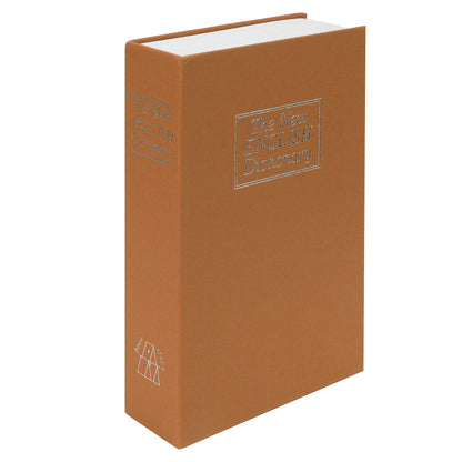 Diversion Book Safe Large Size Dictionary Style Stainless Steel Book Safe Combination Lock for Coins Card V1294-YM3117220242912-0421