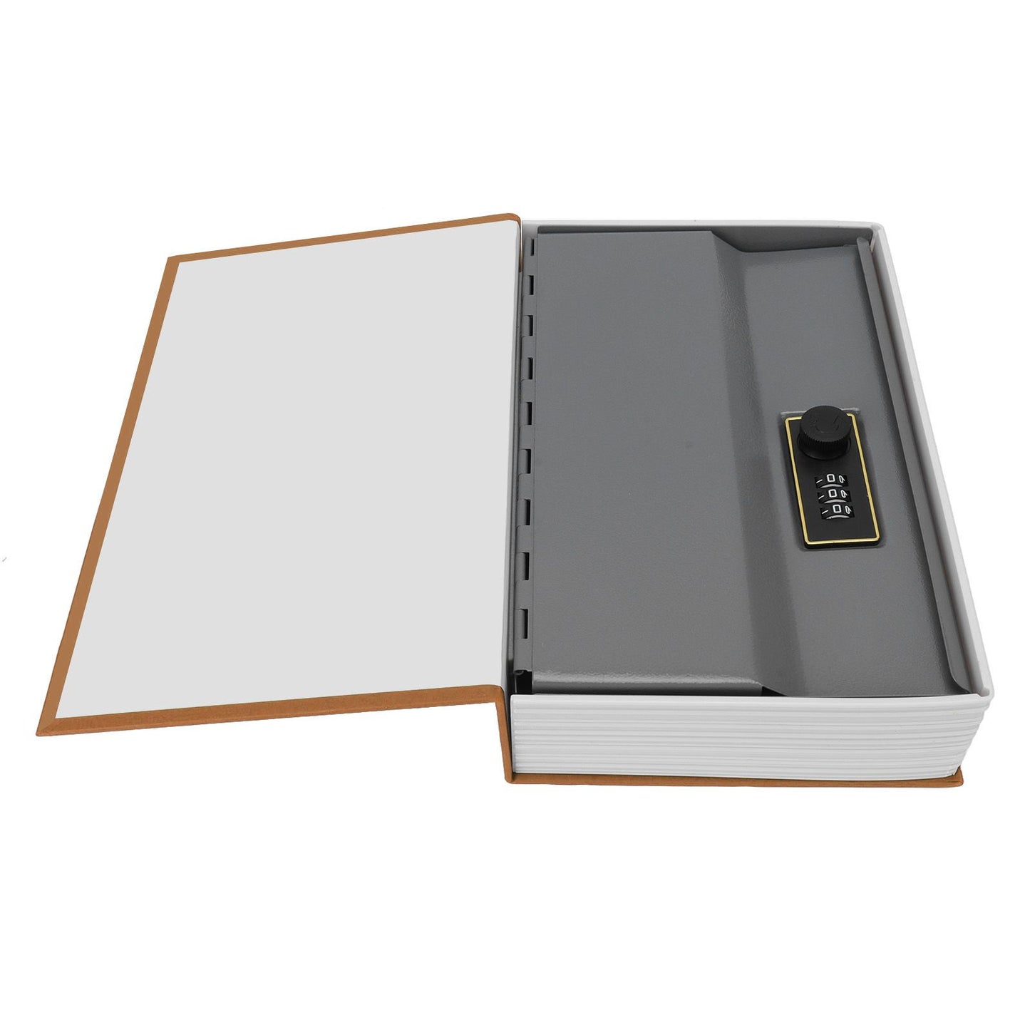 Diversion Book Safe Large Size Dictionary Style Stainless Steel Book Safe Combination Lock for Coins Card V1294-YM3117220242912-0421