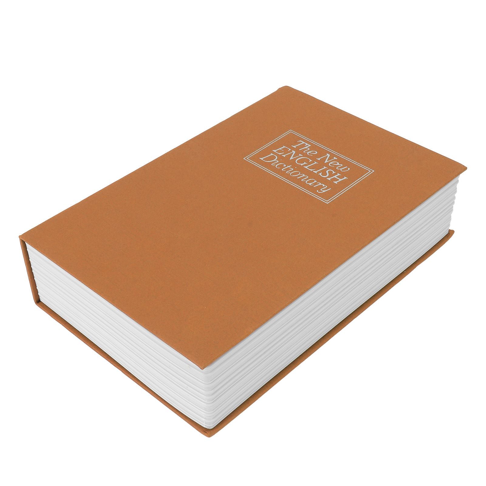 Diversion Book Safe Large Size Dictionary Style Stainless Steel Book Safe Combination Lock for Coins Card V1294-YM3117220242912-0421