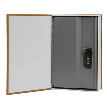 Diversion Book Safe Large Size Dictionary Style Stainless Steel Book Safe Combination Lock for Coins Card V1294-YM3117220242912-0421